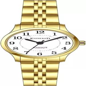 견고한 스테인리스 스틸 밴드 여성용 KNISKred 이지 리더 시계 방수 기능이 있는 드레스