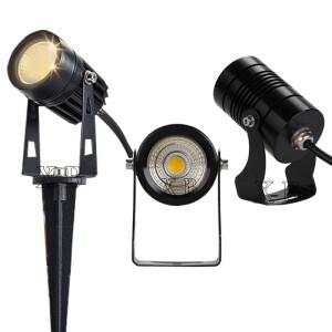 300w투광기LED COB 정원 조명 3W 5W 7W 10W 아웃도어 스파이크 잔디 램프 방수 Led 빛 경로 스포트라이트 A