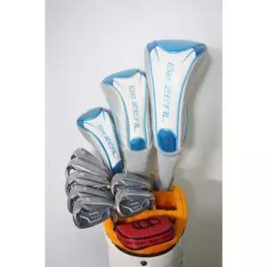 여성 혼마 비즐 535 모델 풀세트 11개 구성 샤프트 L 강도 코오롱 정품 캐디백 포함