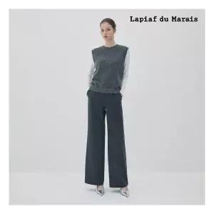 라삐아프 25FW 윈터 기모 솔리드 팬츠 1종 차콜 704401