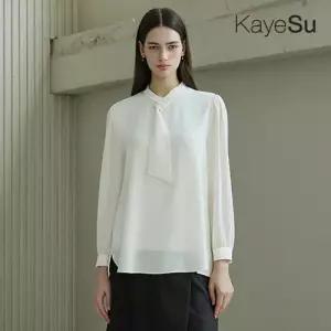 [케이수] 헤리티지 플리츠 블라우스 4종