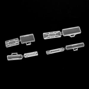 3010 방수 투명 와이어  케이블 식별 플레이트 플라스틱 태그 타이 마크 프레임 라벨 박스