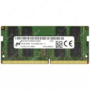 마이크론 16GB DDR4 2666MHz PC421300 SODIMM 노트북 메모리 RAM MTA16ATF2G64HZ2G6E1