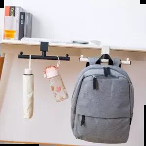 책가방걸이 무타공 강력하중 책상 T자형 가방걸이 양방향