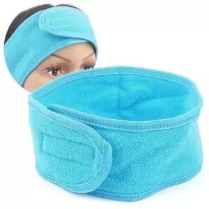 헤어밴드 블루 메이크업 세안 샤워 밴드 머리띠 WE0B069