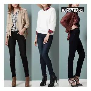 뱅뱅 여성 보아퍼 본딩 스판데님 3종택1 704233