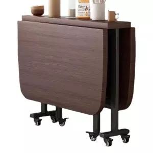 이동식 폴딩 원룸 사무실 공간활용 소형 식탁 협탁 겸용