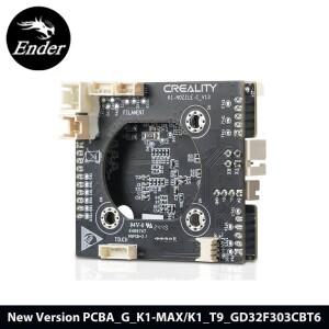 Creality 새 버전 세트 PCBA_G_K1-MAX/K1_T9_GD32F303CBT6 NOZZLE-C-V13 어댑터 보드 3d 프린터 액세서리