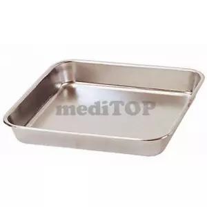 병원 의료용 뚜껑없는 사각 스텐 트레이 밧드 간호처치 보관트레이