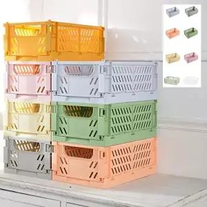 미니 폴딩박스 정리함 수납함 소형 서랍 리빙박스 (KYR-WD15D3D)