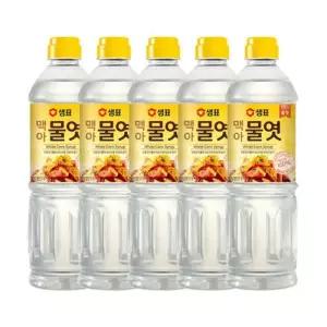 샘표 맥아 물엿 올리고당 조미료 요리 대용량 1.2kg 5개 샘표 물엿 1.2kg 5개