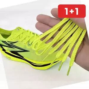 톱니 신발끈 안풀리는 운동화 러닝화 끈 축구화 풋살화 스포츠끈 (1+1)
