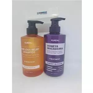 쿤달 맥주효모 탈 모케어 샴푸 시트러스포멜로 500mlx1+ 트리트먼트 체리블라썸 500mlx1 k뷰티 헤어케어