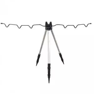 [콩심팥심]3단 접이식 낚시대 받침 7구 거치대 낚시받침대