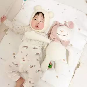 코코리에또 아기 신생아 가방형 밤부 낮잠패드 사계절 토퍼 어린이집 새학기준비