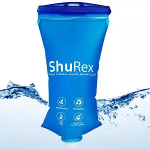 소여 물 필터 빨대용 2L 물통 가방 멤브레인 솔루션 빨대와 호환되는 접이식 물병 방광 및 28mm 나사산이