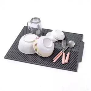 . LTD 주 Tree 라인 실리콘 드라잉매트 실리콘주방매트 (43x33cm) (그레이)