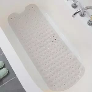 ( )(GTF67864)타일흡착 미끄럼방지 욕조 욕실매트(40x100cm) (밀키베이지)