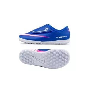 나이키 키즈 끈없는 풋살화 베이퍼 16 클럽 TF 블루