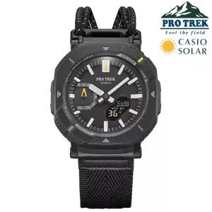 카시오 프로트렉 100M 방수 블루투스 태양광 충전 손목시계 PRJ-B001B-1DR