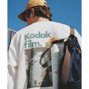 코닥 KODAK 씨너리 그래픽 맨투맨 IVORY K5323RFSQ1IVR 442929