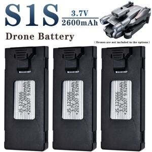 LS-S1S 드론 배터리 S1s RC 쿼드콥터 FPV 예비 부품 E88 EVO E88PRO MAX e88S E99S 드론용 3.7V 2600mAh