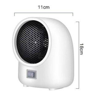 300W 온풍기 사무실 난로 테이블 절전형 조명 키보드 캠핑용 온도 팬히터 PTC 벽난로