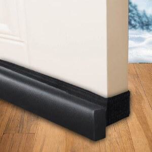 BKSAI, 도어 창문 하단 커버 아래 2인치 거리에 대한 드래프트 스토퍼 적용 31인치 접착식 차단기 소음 씰 절연 슬라이딩 글라스 전면 파티오