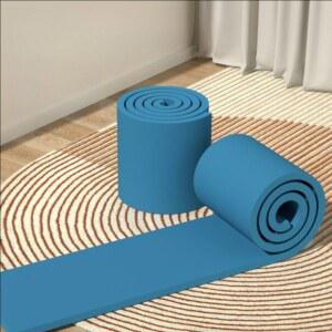 3D 셀프접착식 학원 충돌방지 길이5M 블루 두께1CM 폭20CM 체육관 무광 벽지 두꺼운쿠션 스티로폼패드