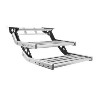 접이식 캠핑카 발판 지지대 받 카라반 스텝 보조