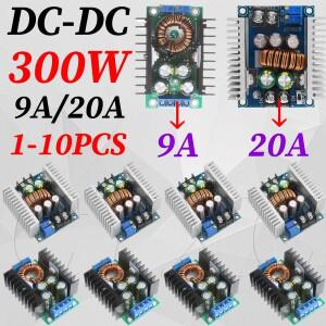 300W XL4016 DC-DC MAX 9A20A 스텝 다운 벅 컨버터 5-40V  1.2-35V 가변 전원 공급 장치 모듈 LED 드라이버