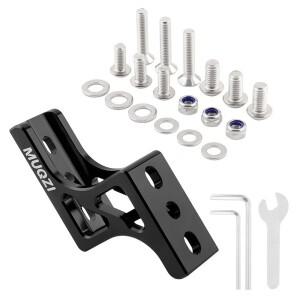 브롬톤 다혼 자전거 가방 캐리어 어댑터 접이식 앞 마운트 프론트 랙  프레임용 높이 조절 홀더