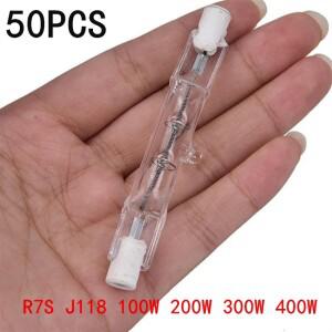 5/10/50PCS J118 100W R7S LED 유리관 COB 전구 고출력 콘 램프 할로겐 대체