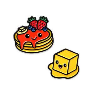 핀 팔 - 백팩, 가방, 라펠, 카와이 버튼 수집기용 에나멜 세트(세트당 2개)