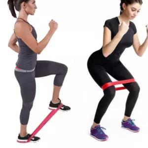 스트레칭 요가 라텍스 고무밴드 5개 운동 탄력 홈트 필라테스 힙업 다리운동 [PP26-1]
