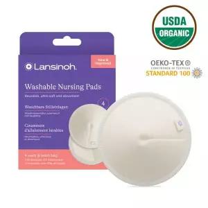 란시노 다회용 워셔블 모유 천 수유패드 4매