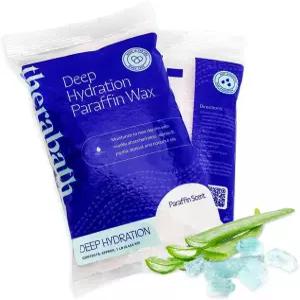 테라바스 딥 하이드레이션 파라핀 왁스 목욕 리필 - 불편함 뻣뻣한 근육 건조한 피부를 하는 비드 코코넛