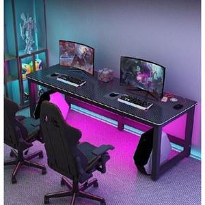 2인용 컴퓨터 책상 pc방 2인용컴퓨터데스크 커플용 쌍둥이 2인컴퓨터책상 조립식