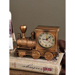 플라스틱 기차 장식 시계 부품 소년 앤티크 신혼부부 디자인 철제 러블리 테이블 전시회