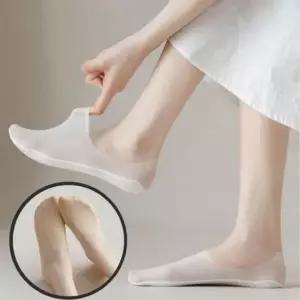 아이스실크 여름덧신 JU 추천 아이스실크 투명 꾸안꾸 쿨덧신