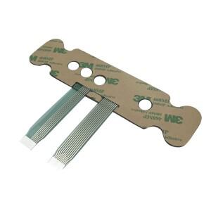 2개의 플랫 케이블 인터페이스가 있는 멤브레인 회로용 Hiper Minter 전면 패널 GPS RTK GNSS 측량 장비