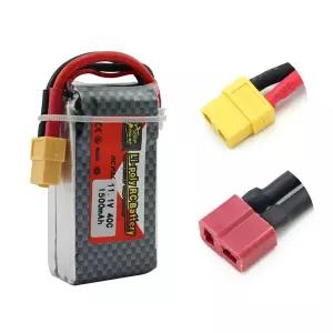 ZOP 파워 리포 배터리 RC 쿼드콥터 드론 헬리콥터 자동차 비행기용 11.1V 1500Mah 3S 40C Max 60C XT60 T