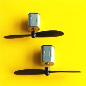 2대/갑 N20 33.7V 22000RPM 마이크로 DC 모터 블랙 레드 프로펠러 CW 모델 비행기 헬리콥터 팬  Dropshippi