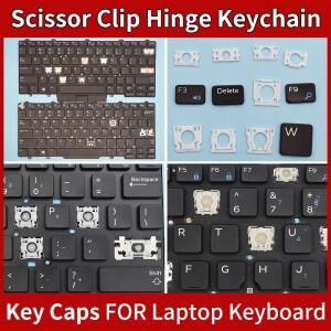 교체용 키캡 가위 클립  델 위도 3340 E5450 E7480 키 캡 키보드 키체인