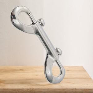 5/10개 스쿠버 다이빙 양쪽 끝 볼트 스냅 훅 클립 316 스테인리스  퀵 드로우 링크 카라비너