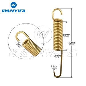 완이파 티타늄 사이드 스탠드 스프링 길이 150mm  오토바이 브래킷 주차 랙 Ti GR5
