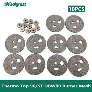 10 개 대 49mm 310S 히터 버너 스크린 스트레이너 필터 Webasto Thermo 90 90ST 및 DBW80 호환용 메쉬 연소