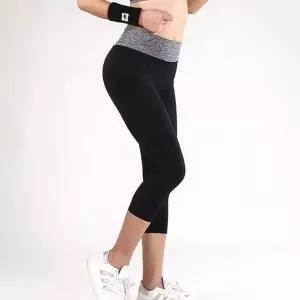 [하프클럽/셀러허브_여성트랜드패션]여자 배색 운동복 하의 7부 레깅스 무