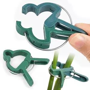 [콩심팥심]식물 고정 집게 20p 줄기 덩굴 원예 화분 수형 고추 덩쿨식물집게