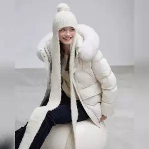 매장정품 PLASTIC ISLAND 플라스틱 아일랜드 사가퍼 벨티드 플랩 구스 다운 PR4TD081 923211